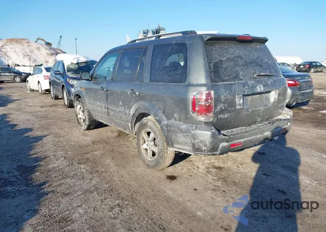 2008 Honda Pilot Ex-L from USA, damaged, VIN 5FNYF18518B038180
